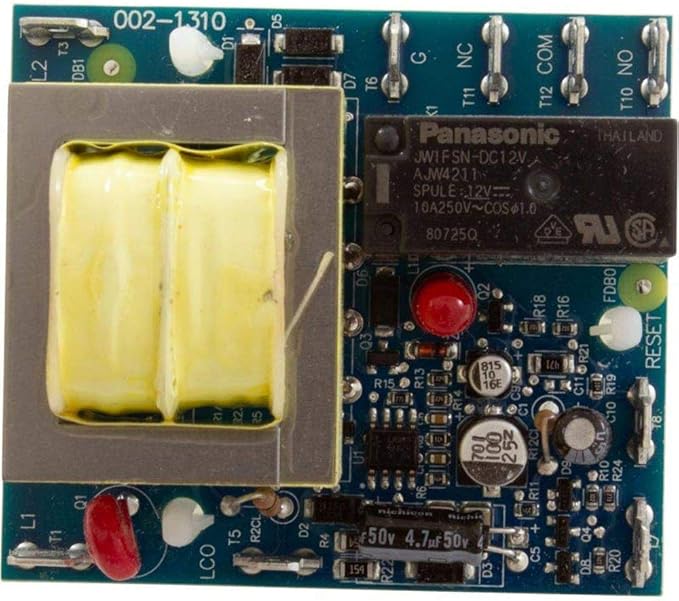 Raypak 007157F Low Water Cutoff PC Board/181-399