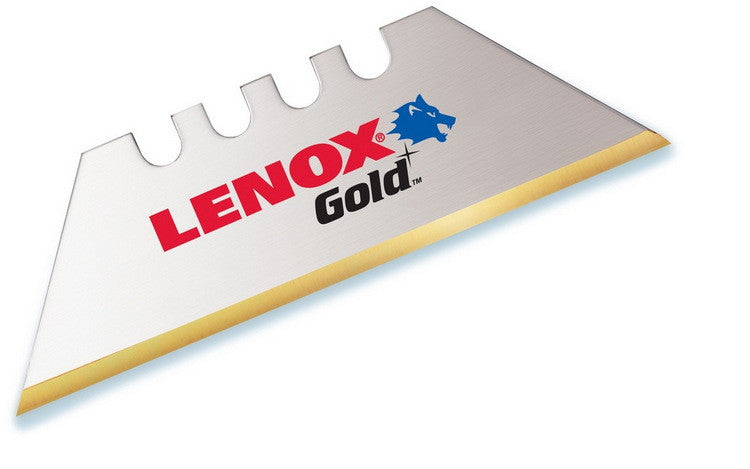 Lenox 20350-GOLD5C Gold Utility Knife Blade - 5 Pack