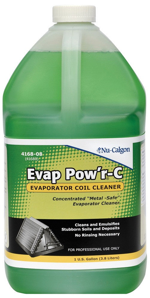 Nu-Calgon 4168-08 Evap Pow'r No Rinse Coil Cleaner- Gal
