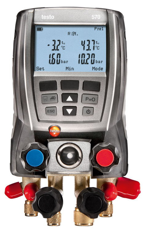 Testo 570 Refrigeration System Analyzer Kit 0563 5703