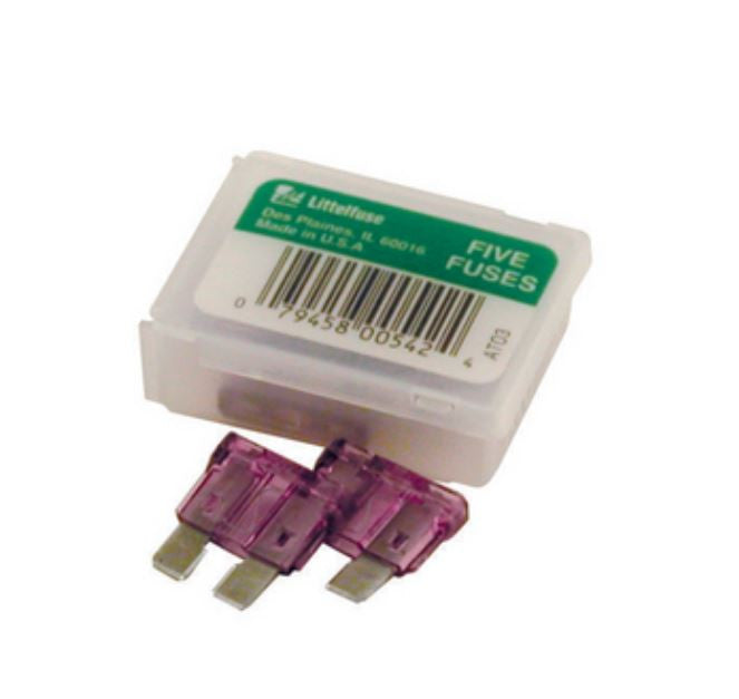 ATC3 3 Amp Blade Fuse Purple Pack of 5