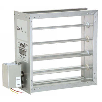 Honeywell ZD10X10 Parallel Blade Zone Damper 24V