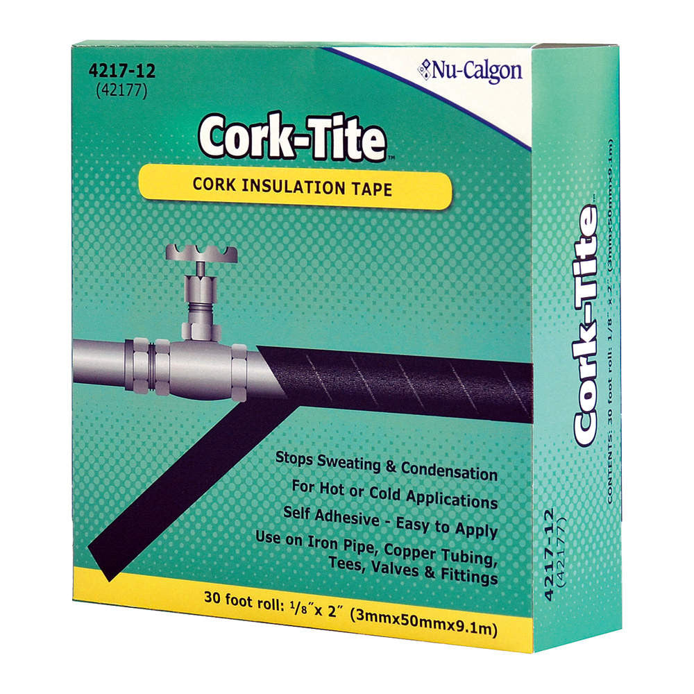 Nu Calgon 4217-12 Cork Tite Insulation Tape 2"x 30'