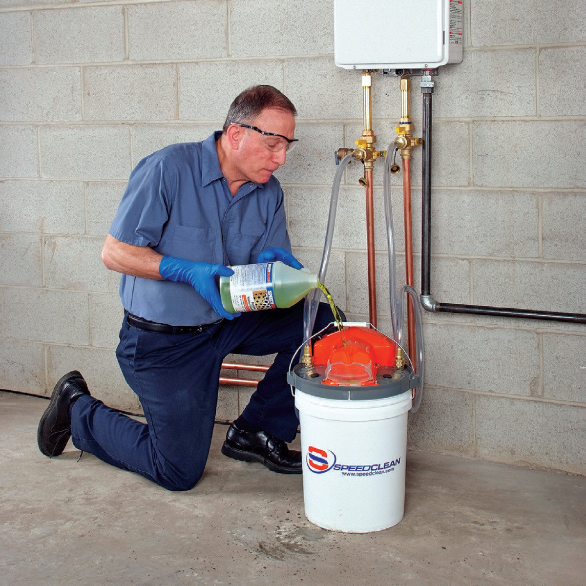SpeedClean SC-DS-5 Industrial Bucket Descaler