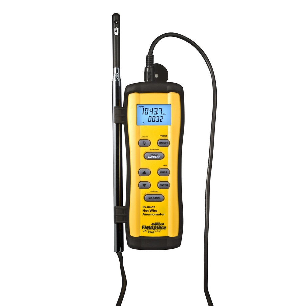 Fieldpiece STA2 In Duct CFM Hot-Wire Anemometer