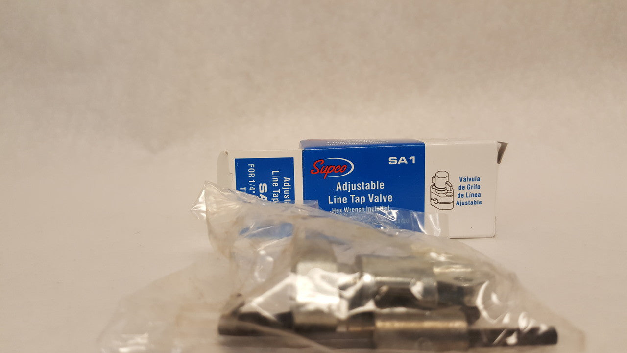 Supco A1 Adjustable Line Tap Valve for 1/4" 5/16" 3/8"