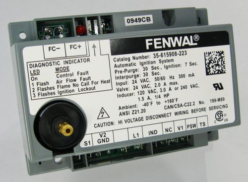 Lennox Armstrong 10J58 Ignition Control Module Fenwal