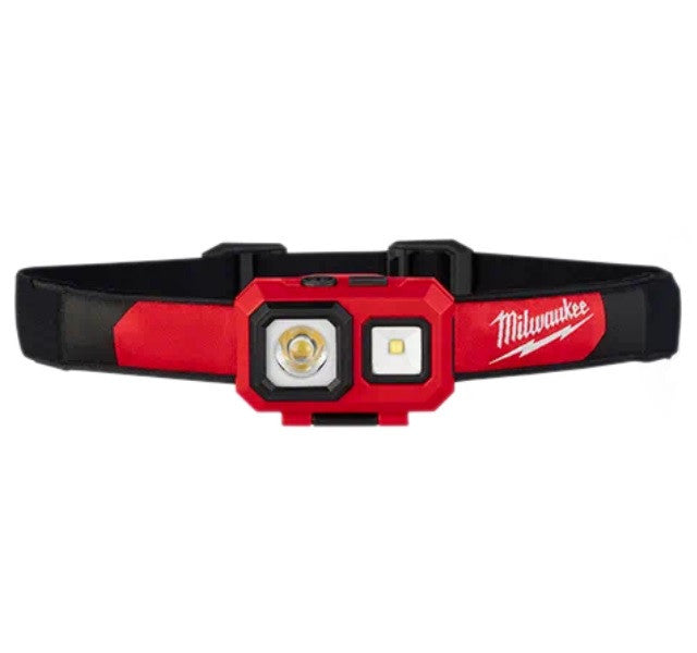 Milwaukee Spot Flood 450-Lumen Adjustable Headlamp Light 2104