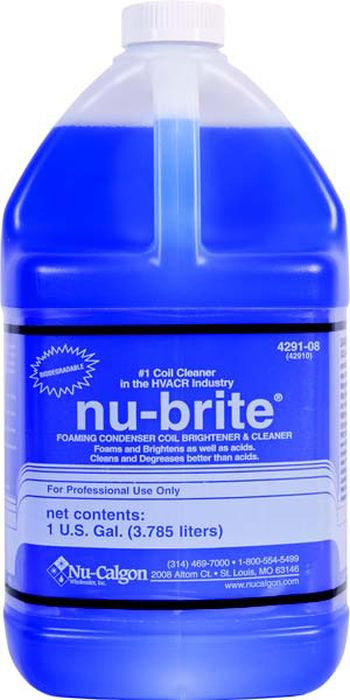 Nu-Calgon 4291-08 Nu-Brite Coil Cleaner- Gallon