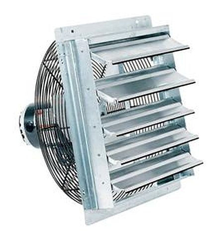 FanTech 2SHE1871 18" Shutter Mounted Exhaust Fan