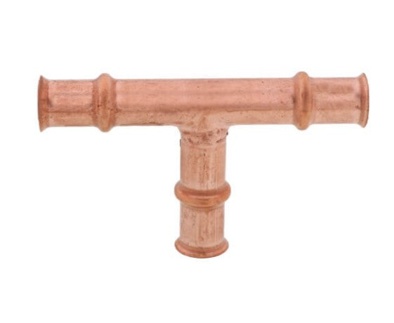 RLS 3/8" Refrigerant Copper Press Tee
