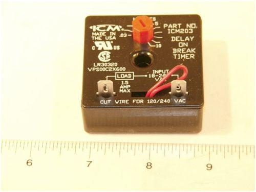 ICM203 42-ICM203 Adjustable Time Delay On Break Relay