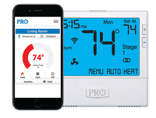 Pro1IAQ T855iSH Wifi 4H/2C Programmable Thermostat