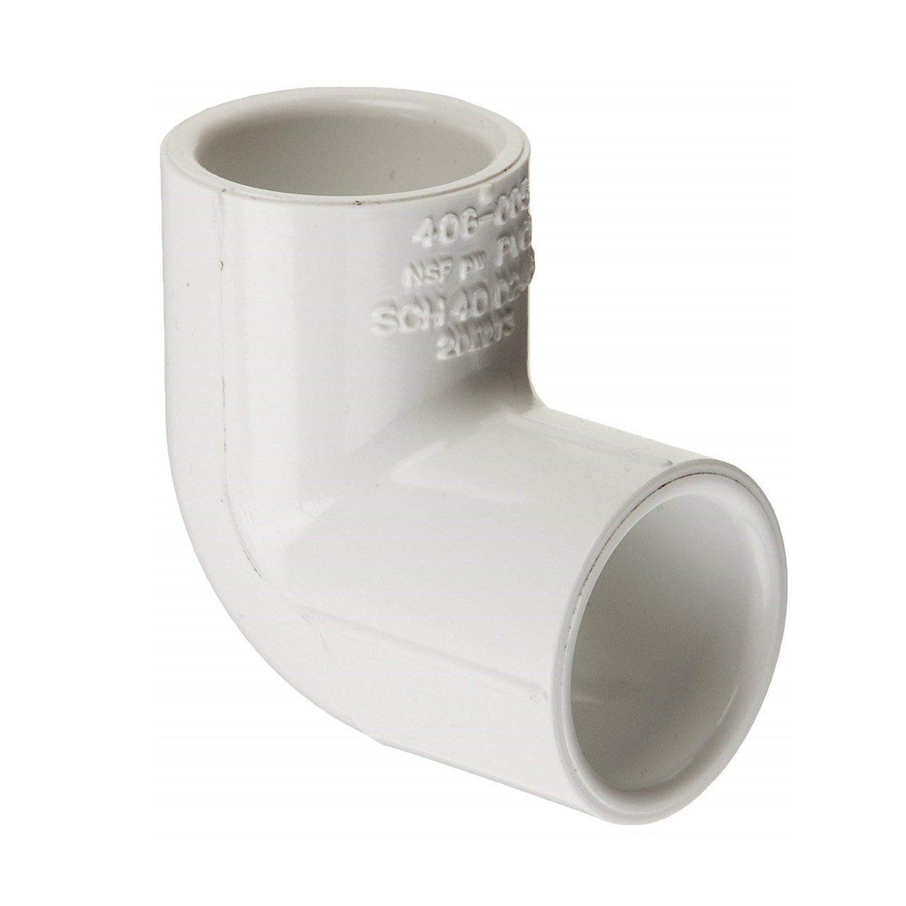 2 PVC S40 Slip x Slip 90 Elbow 1/2 Bend