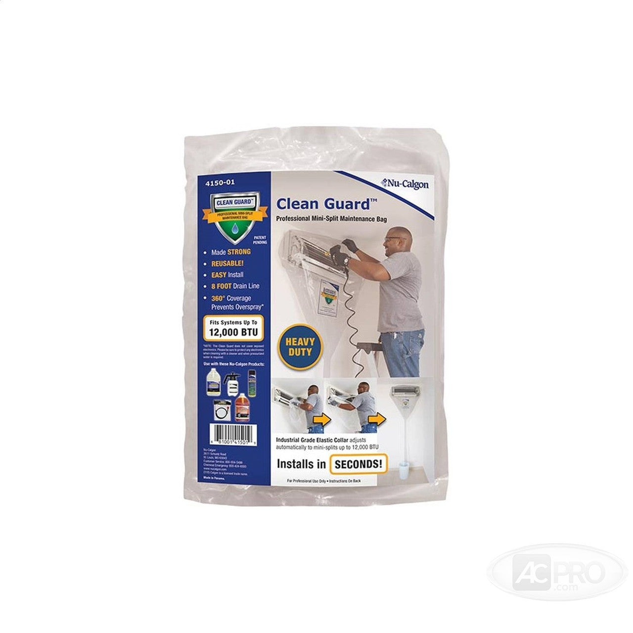 Clean Guard Professional Mini-Split Maintenance Bag