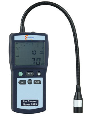 E Instruments Gas Sniffer Model 7899 Leak Detector