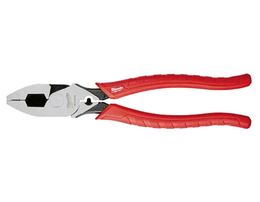 Milwaukee 9" Comfort Grip High Leverage Lineman's Pliers w/ Crimper 48-22-6100