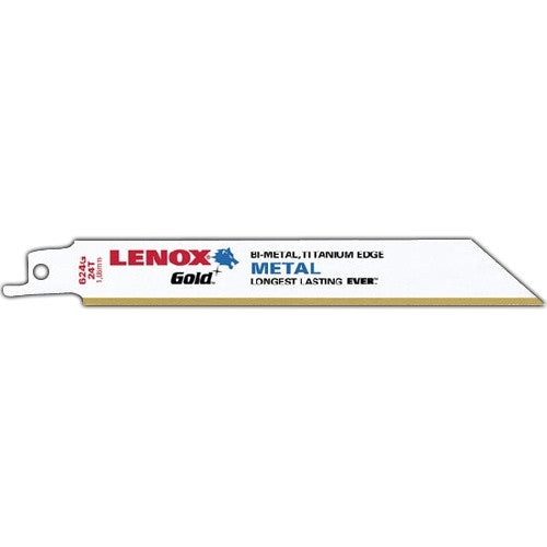 Lenox 21072 624G 24T 6" Reciprocating Saw Blade 5 pk