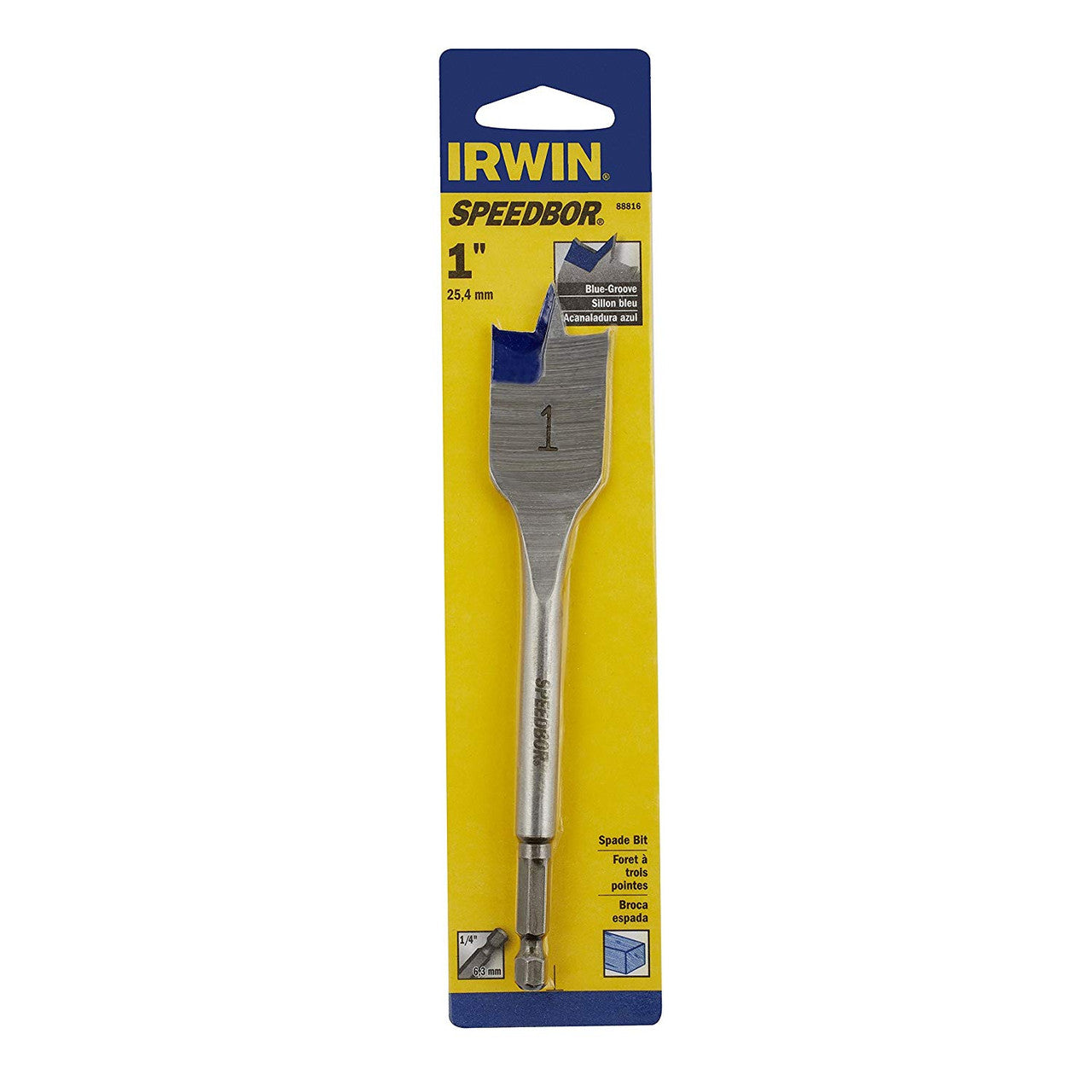 Irwin 88816 Flat Bit 1 X 6