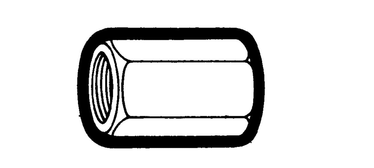 1/8X1/8 HEX COUPLING
