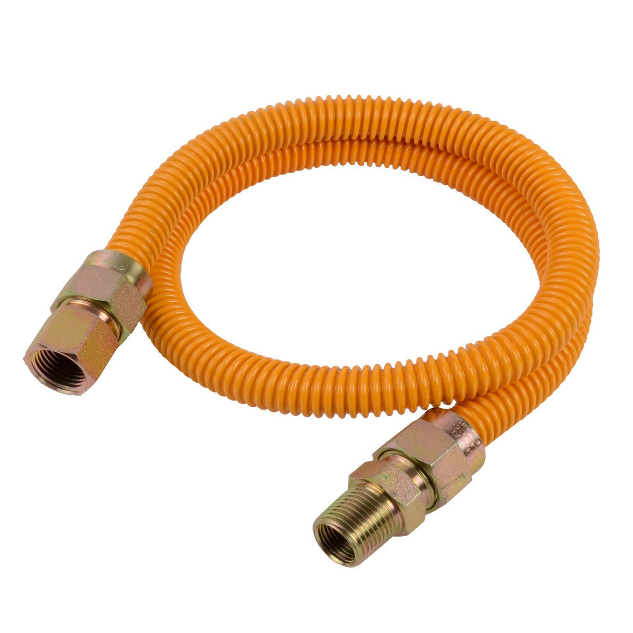 Gas Connector coated 36†X 5/8†OD x 1â„2ÃÆâ€