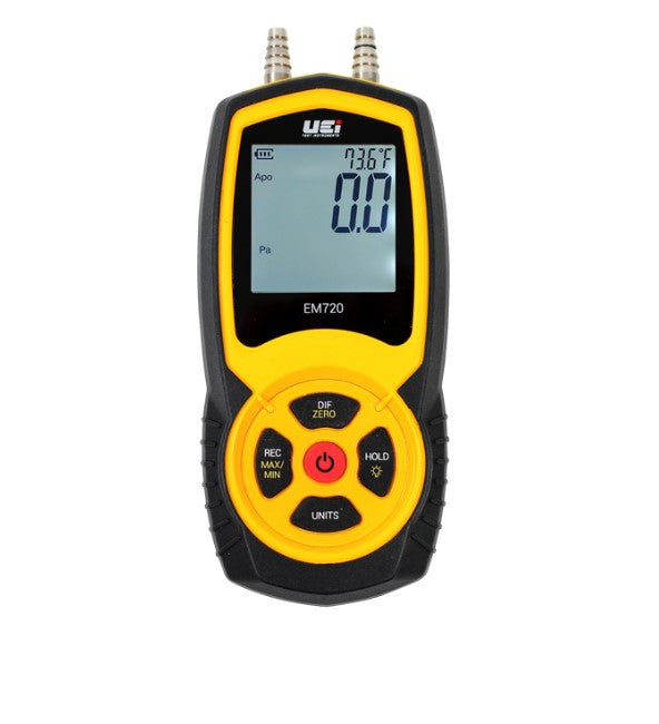 UEi EM720 HI-Res Differntial Manometer