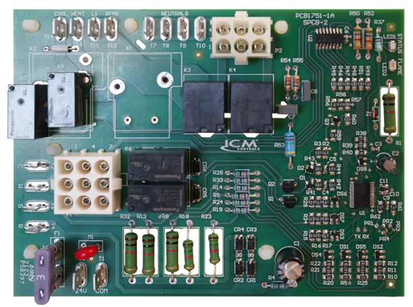 ICM Controls ICM2820 Furnace Control Board - Replacement for Nordyne 1021575R