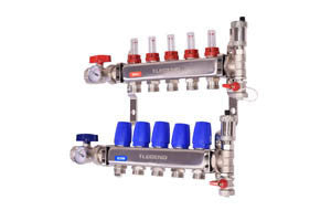 M-8330P Stainless Steel Manifold Pro 8 Port W Purge