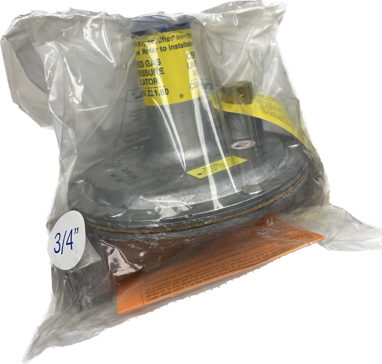 Maxitrol 3255N Line Pressure Regulator with Vent Limiting Device, 3/4 x 1/2