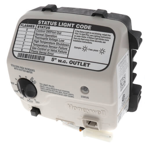 Honeywell WT8840B1000 Water Heater Gas Valve Control