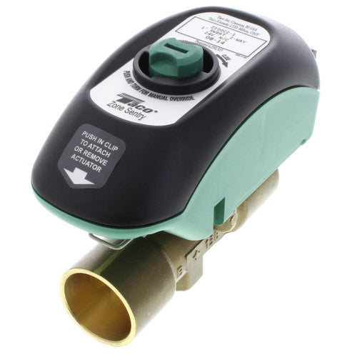 Taco Z075P2-2 Zone Sentry Valve 2 Way Press 24V 3/4" Normally Closed