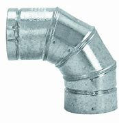 Selkirk 5RVEL-90 105230 Type B 5" Round Gas Vent Pipe 90deg Adj. Elbow