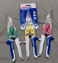 Lenox Left Right Straight Cut Aviation Metal Tin Snips