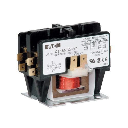 Nordyne 01-0118 Contactor 2 Pole 30 Amp 24V Coil