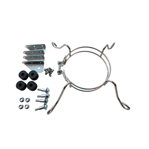 Replacement Rheem Adapter Belly Bands Applications: Rheem Blower Assemblies 
This kit allows the use of standard 5.5” blower motors (without Rheem mounting holes) in Rheem original equipment blower applications. 
• Welded 4-ring bracket 
• Anodized 