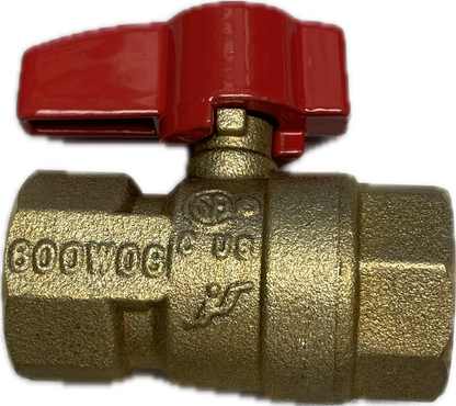 Charman 822 Gas Ball Valve 3/4 FXF