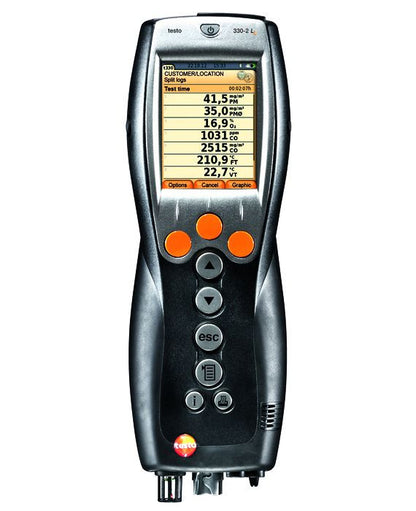 Testo 330-2 LL Combustion Analyzer Kit 400563 3372
