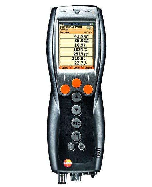 Testo 330-2 LL Combustion Analyzer Kit 400563 3372