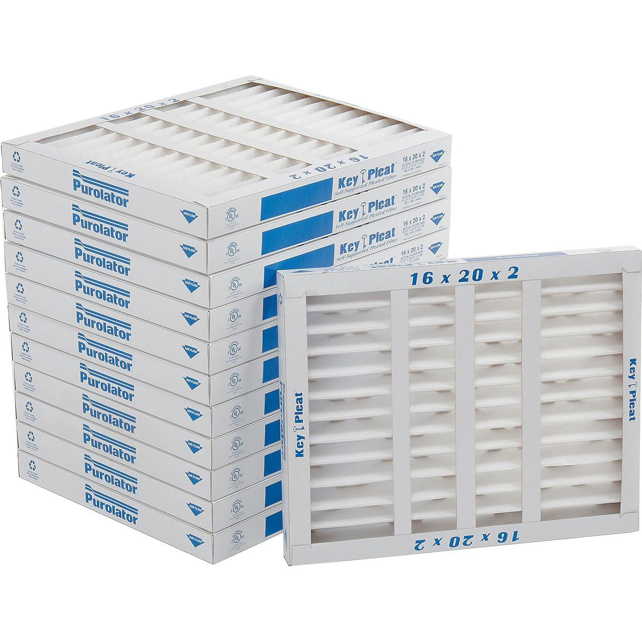 Purolator 5251104789 KP-Std2 Pleated Filter 16 x 20 x 2
