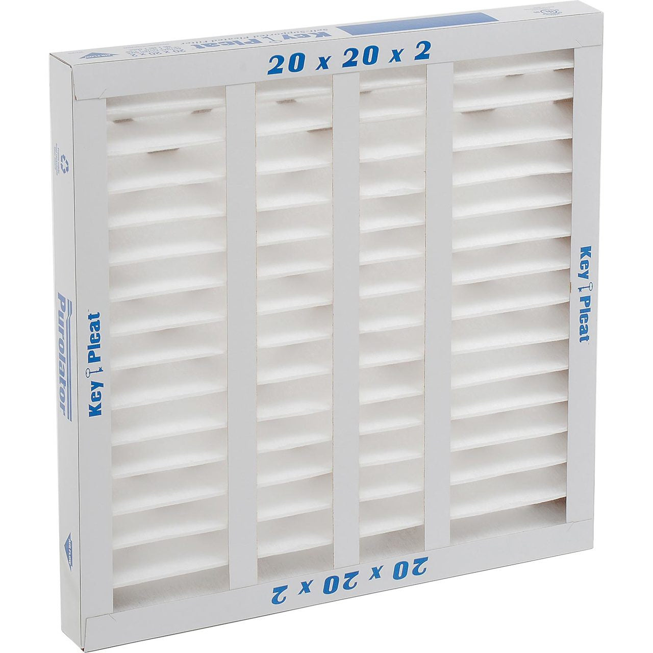 Purolator 5251123101 KP-Std2 Pleated Filter 20 x 20 x 2