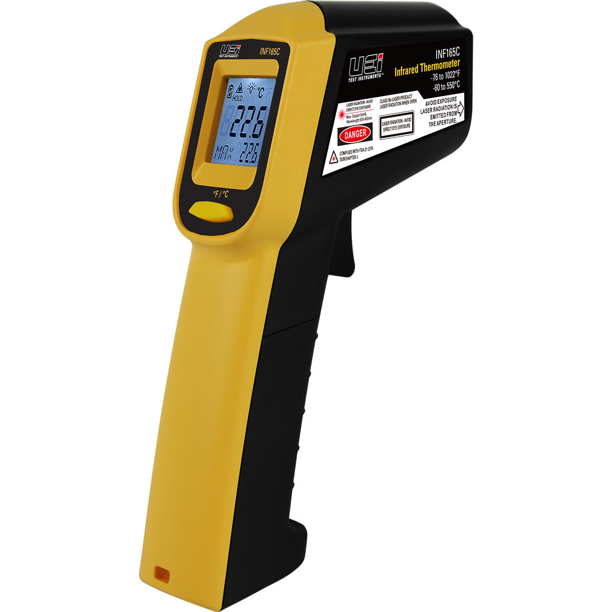 UEI INF165C Infrared Thermometer 12:1 Ratio