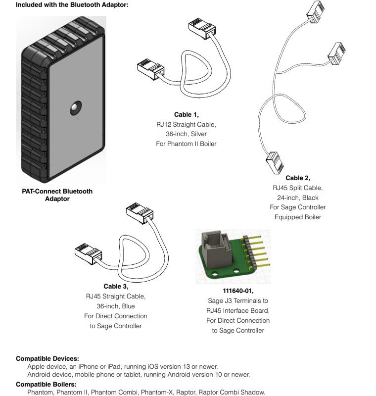 Velocity PAT Connect 111668-01 Adapter AP Bluetooth Adaptor
