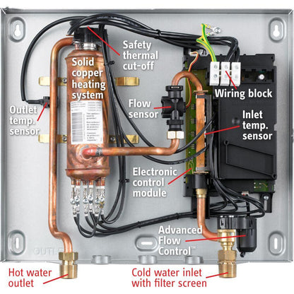 Stiebel Eltron Tempra 12 Plus Tankless Electric Water Heater w/ Digital Setpoint