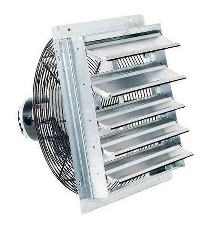 FanTech 2SHE1621 16" Shutter Mounted Exhaust Fan