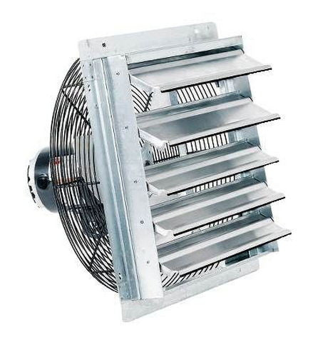 FanTech 2SHE1621 16" Shutter Mounted Exhaust Fan