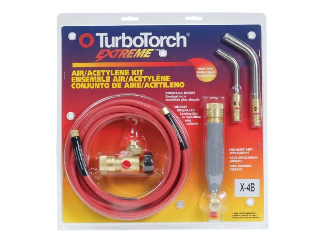 TurboTorch X-4B Extreme Air/Acetylene Torch Kit 0386-0336