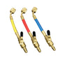 Mastercool 90262-R 45 D Manual Shut-Off Valve Set 1/4 x 1/4