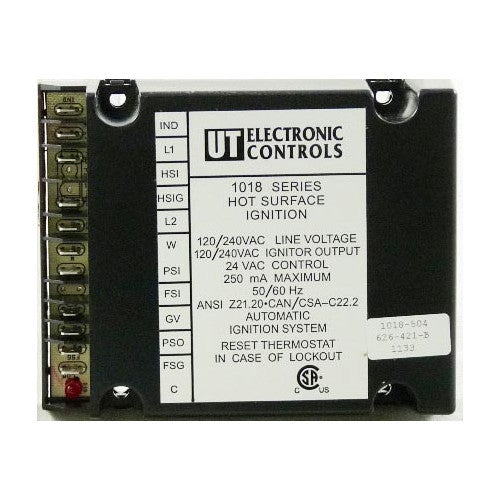 Nordyne 626421R Hot Surface Ignition Control Module
