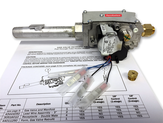 Sunstar 43198980 Gas Conversion Label Instruction Kit