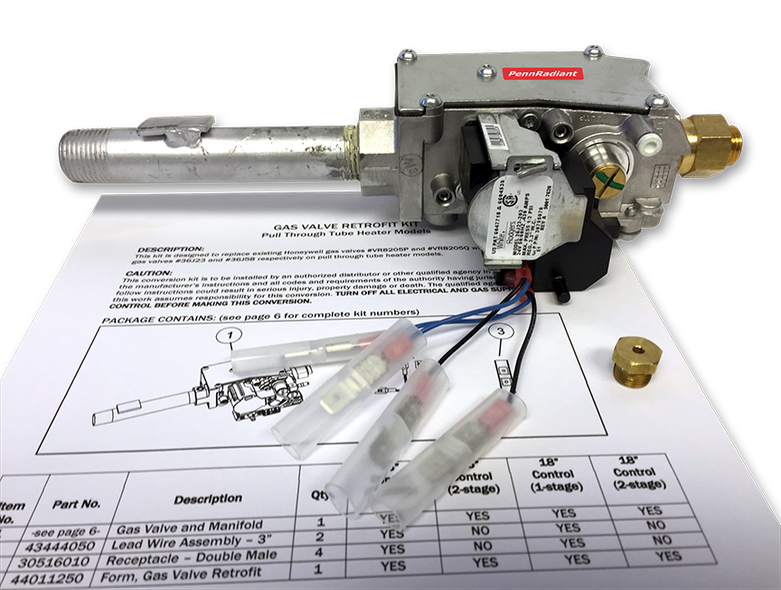 Sunstar 43198980 Gas Conversion Label Instruction Kit